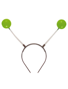 Widmann SRL Hoofdband met groene antennes