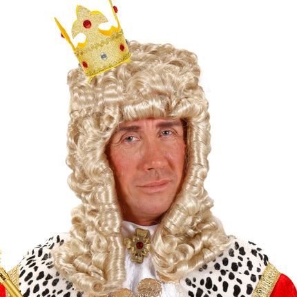 Widmann SRL Hoofdband met mini kroon goud