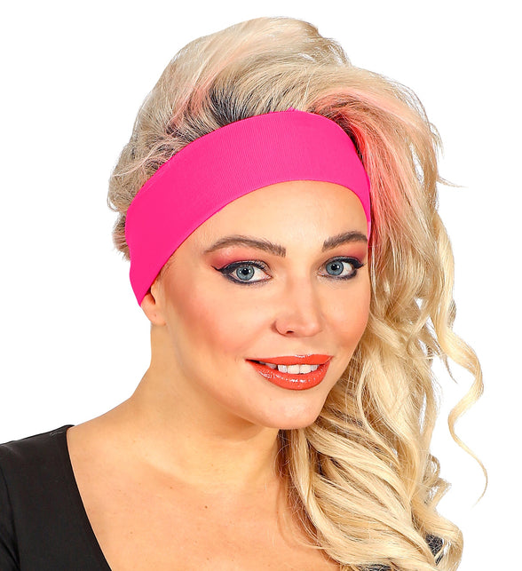 Widmann SRL Hoofdband neon rose