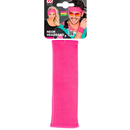 Widmann SRL Hoofdband neon rose