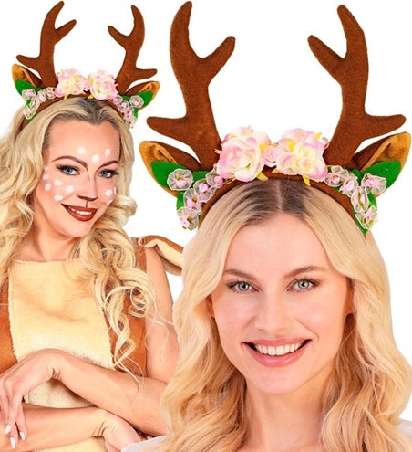 Widmann SRL Hoofdband rendier Evi