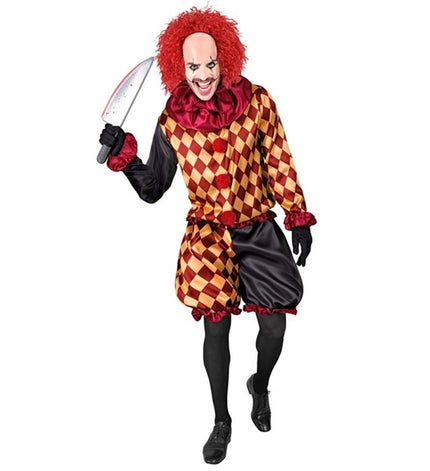 Widmann SRL Horror clown kostuum Lars heren