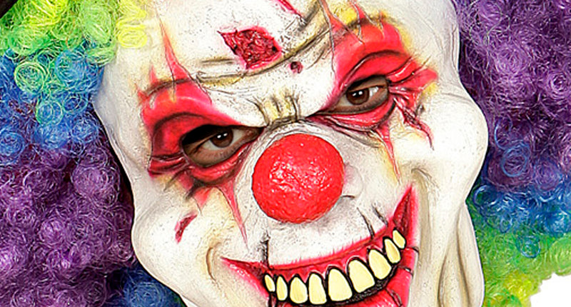 Widmann SRL Horror clown masker