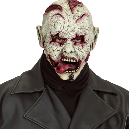 Widmann SRL Horror clown masker met snijwonden