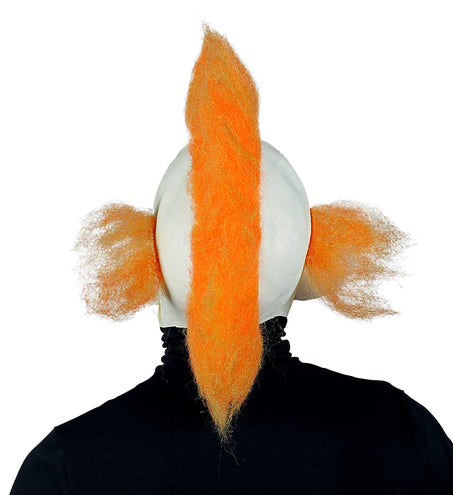 Widmann SRL Horror clown masker oranje