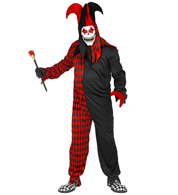 Widmann SRL Horror harlekijnspak griezel
