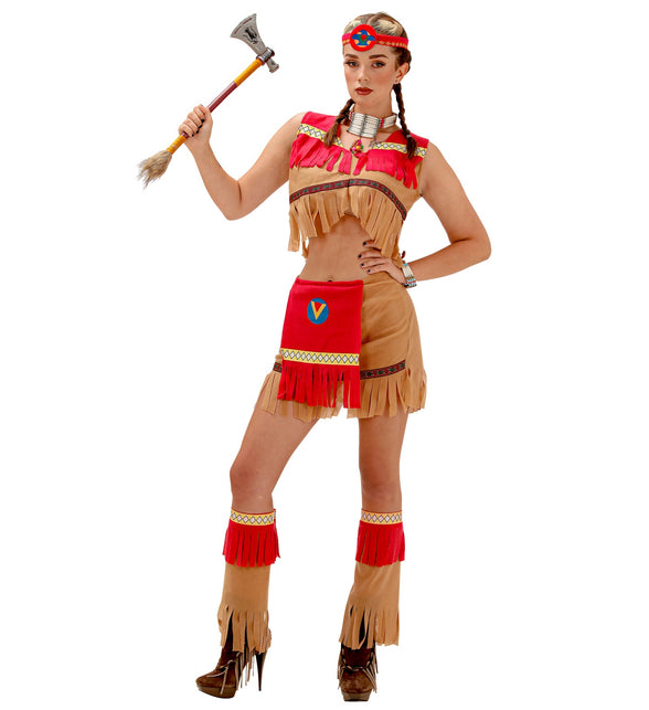 Widmann SRL Indiaan kostuum dames "Ray of Moonlight"