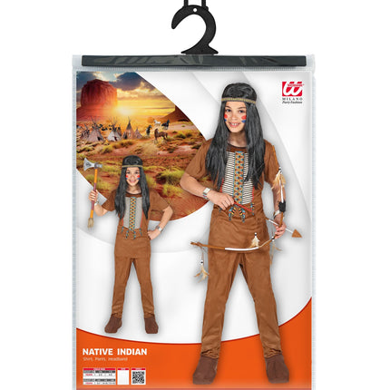 Widmann SRL Indiaan kostuum jongen