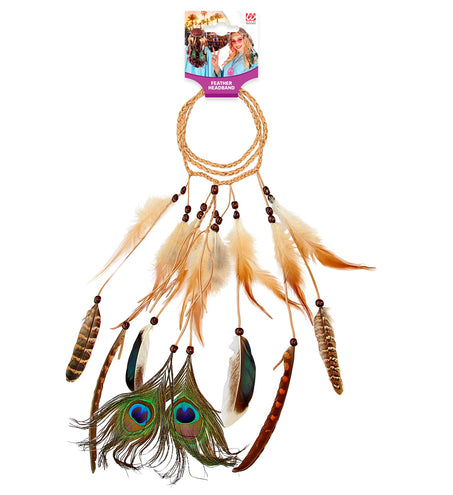 Widmann SRL Indiaanse hoofdband Indy