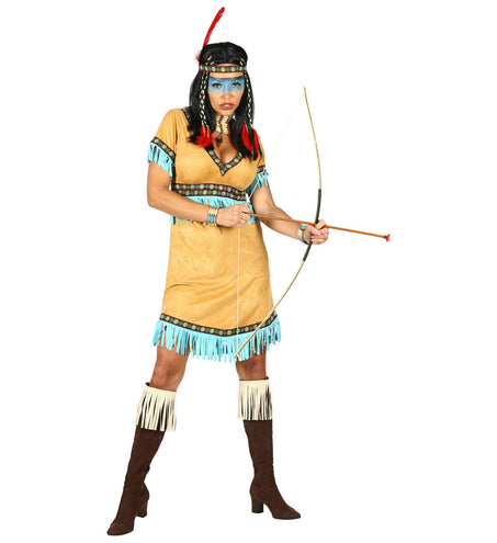 Widmann SRL Indianen jurk dames Fleur