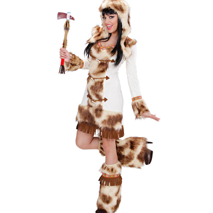 Widmann SRL Indianen jurk deluxe Hester dames
