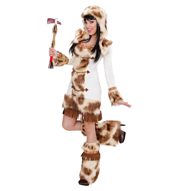 Widmann SRL Indianen jurk deluxe Hester dames