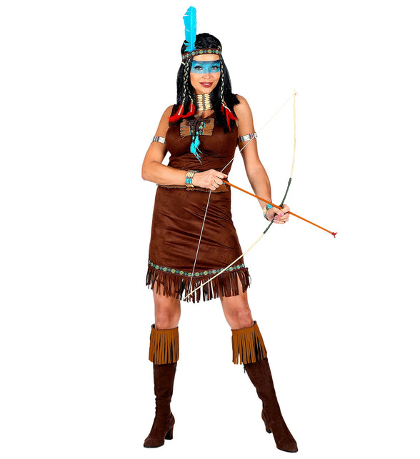 Widmann SRL Indianen jurk deluxe voor vrouwen
