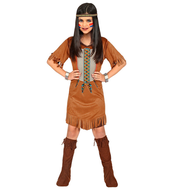 Widmann SRL Indianen jurk meisje