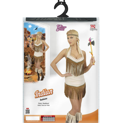 Widmann SRL Indianen jurk sexy Indi