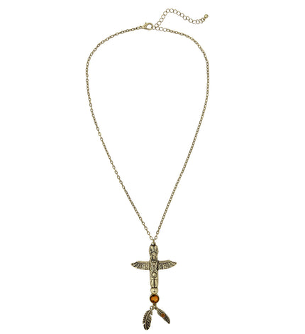 Widmann SRL Indianen ketting totempaal