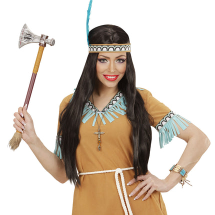 Widmann SRL Indianen ketting totempaal