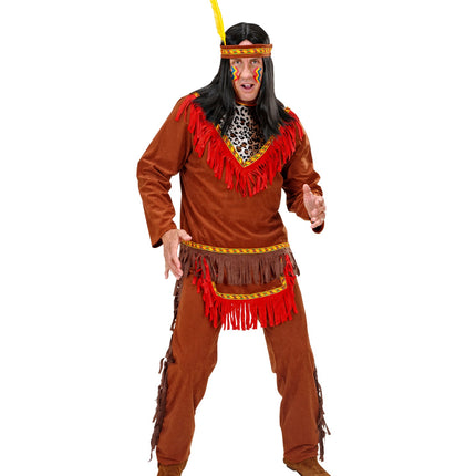 Widmann SRL Indianen kleding Bully heren