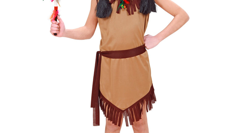 Widmann SRL Indianen kostuum Inka meisje