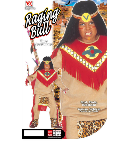 Widmann SRL Indianen kostuum Sitting Bull kind