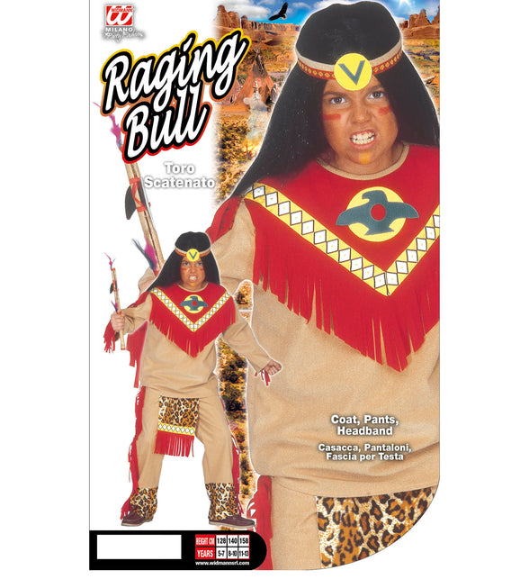 Widmann SRL Indianen kostuum Sitting Bull kind