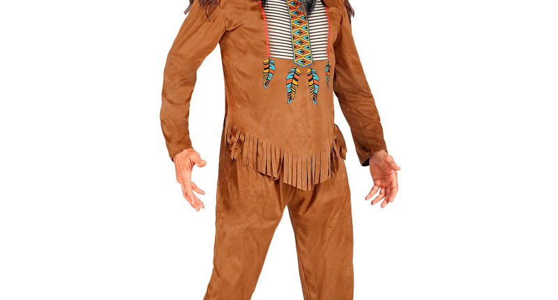 Widmann SRL Indianen pak bruin