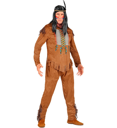 Widmann SRL Indianen pak bruin