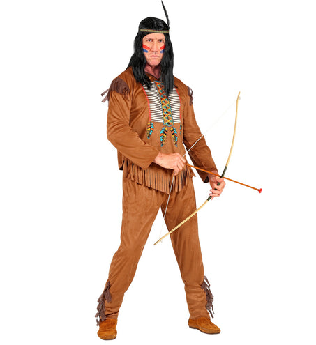 Widmann SRL Indianen pak bruin