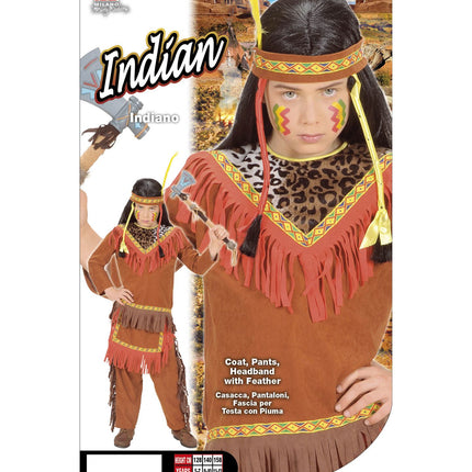 Widmann SRL Indianen pak Thijs kinderen