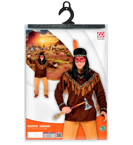 Widmann SRL Indianenpak voor heren Inheems