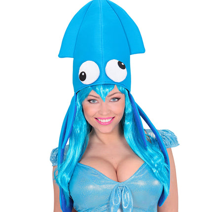 Widmann SRL Inktvis muts blauw