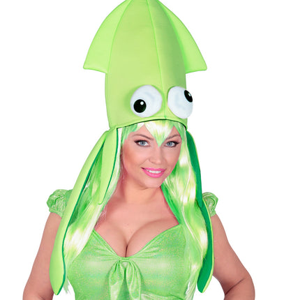 Widmann SRL Inktvis muts groen