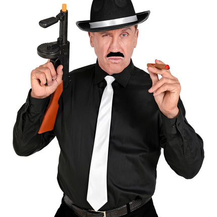 Widmann SRL Jaren 20 Gangster verkleedset zwart