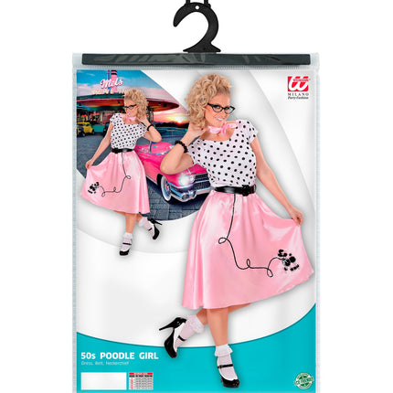 Widmann SRL Jaren 50 jurk poedel Kate dames