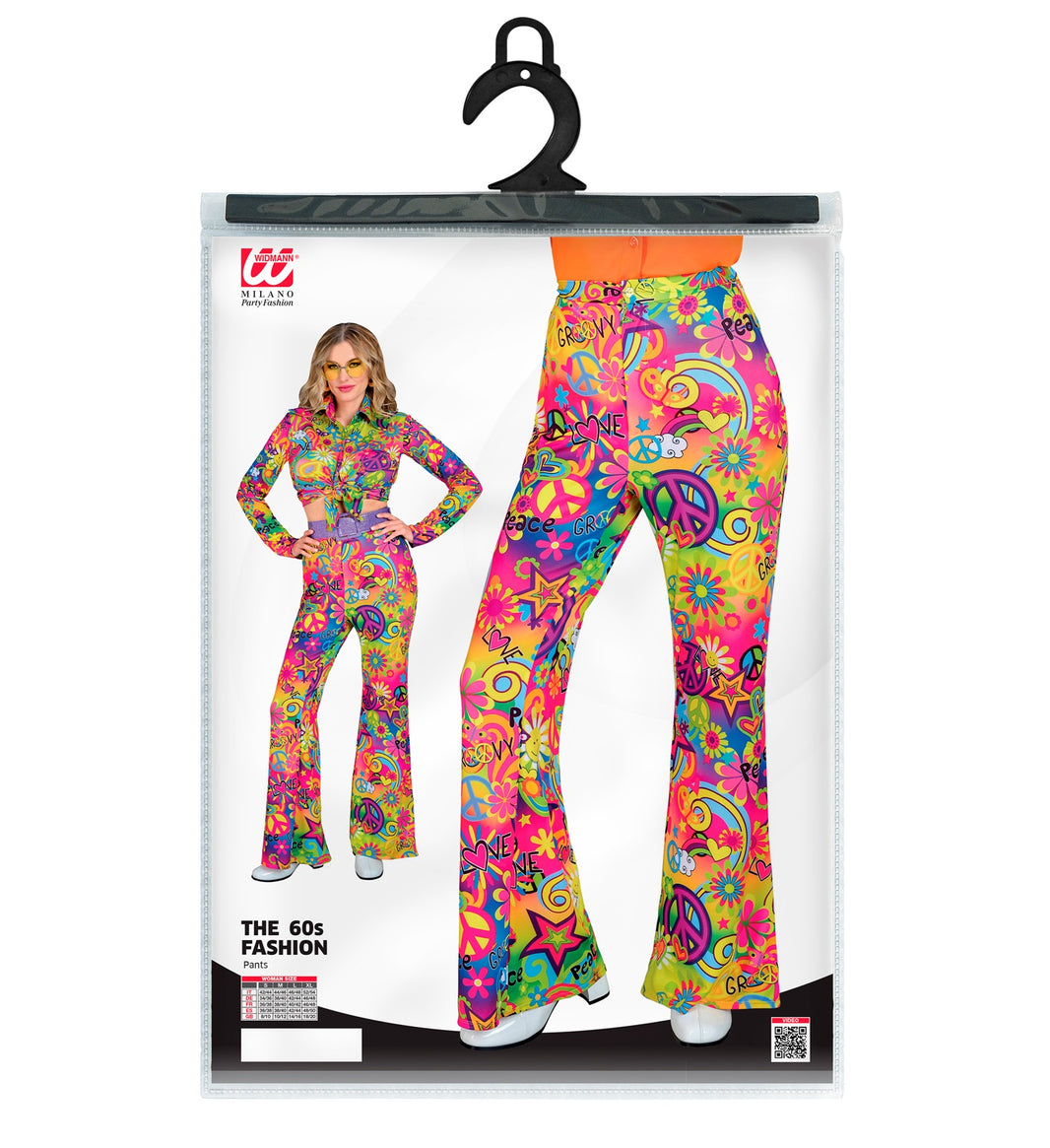 W WIDMANN MILANO Party Fashion Pantalon Années 70