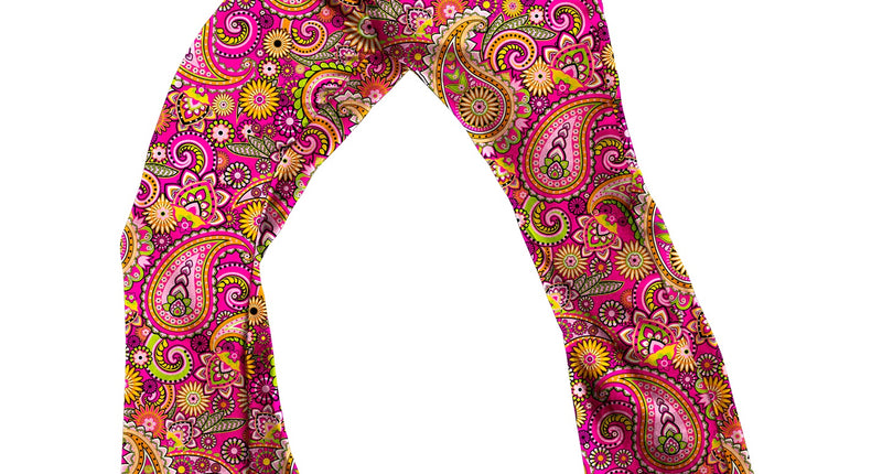 Widmann SRL Jaren 70 broek paisley heren