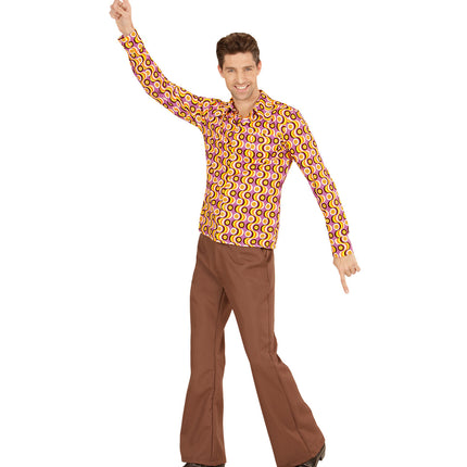 Widmann SRL Jaren 70 disco hemd Groovy