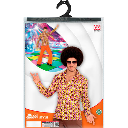 Widmann SRL Jaren 70 disco hemd Groovy
