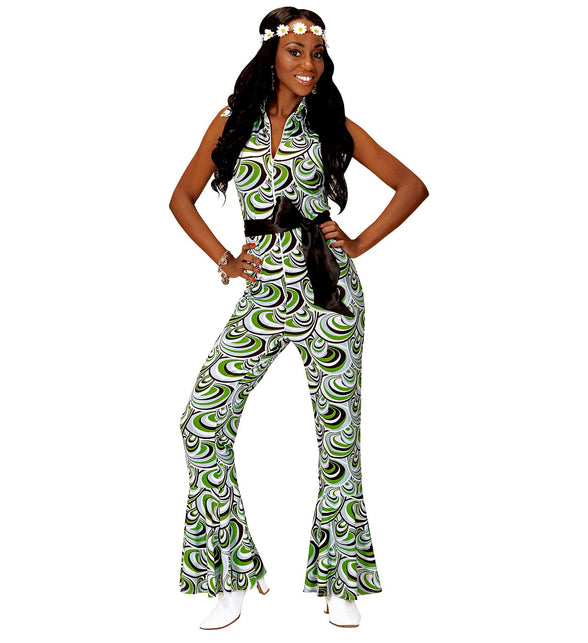 Widmann SRL Jaren 70 jumpsuit groovy waves