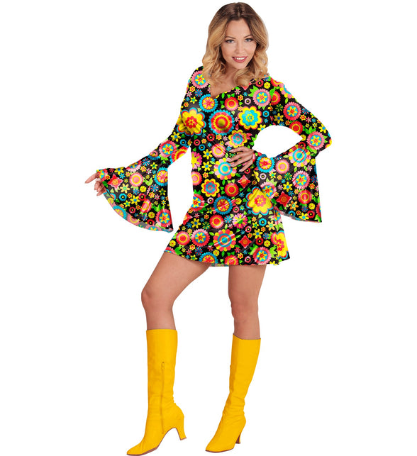 Widmann SRL Jaren 70 jurk bloemenfeest