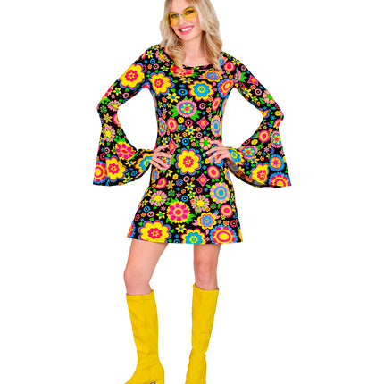 Widmann SRL Jaren 70 jurk bloemenfeest