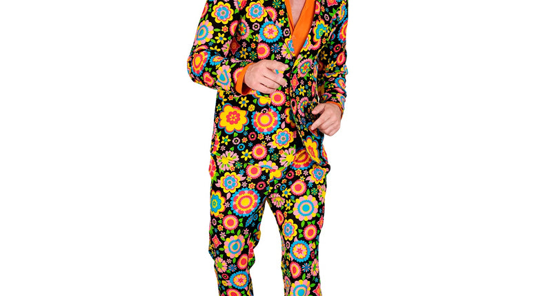 Widmann SRL Jaren 70 kostuum bloemenfeest