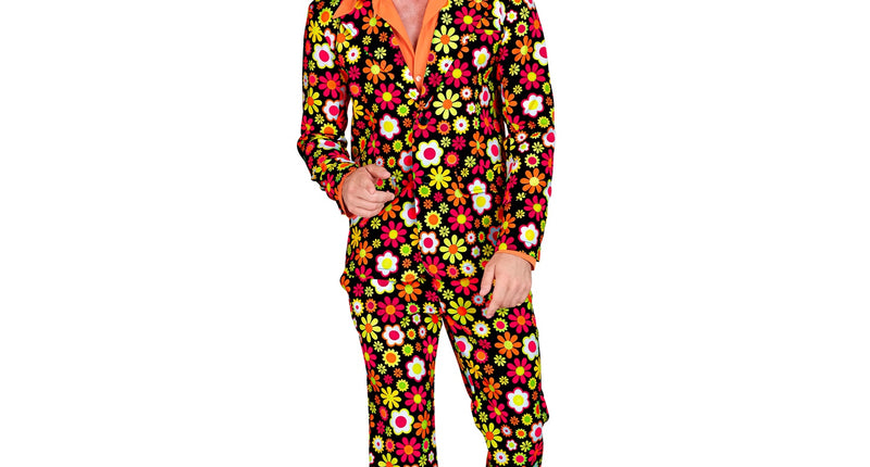 Widmann SRL Jaren 70 kostuum flowers