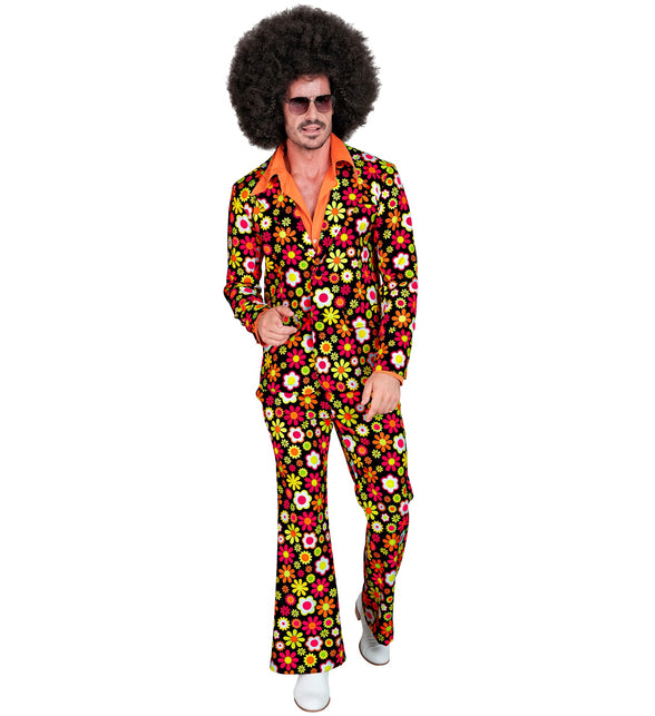 Widmann SRL Jaren 70 kostuum flowers