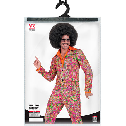 Widmann SRL Jaren 70 kostuum paisley