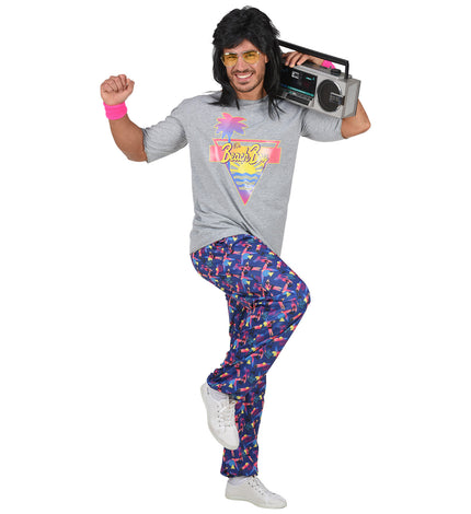 Widmann SRL Jaren 80 beach boy pak Disco heren