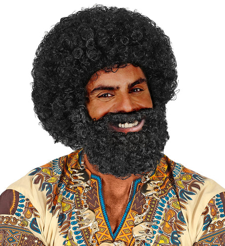 Widmann SRL Jerome pruik met baard