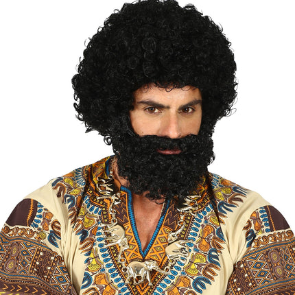 Widmann SRL Jerome pruik met baard