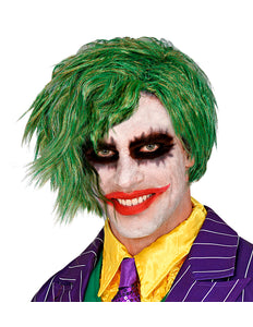 Widmann SRL Joker pruik groen volwassenen