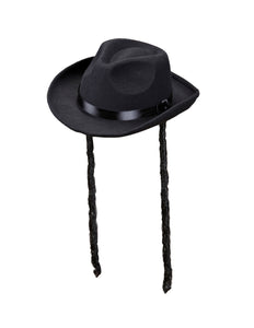 Widmann SRL Joodse hoed Rabbi hoed met lokken